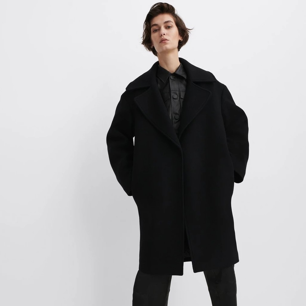 NWT rag & bone wool coat black oversized